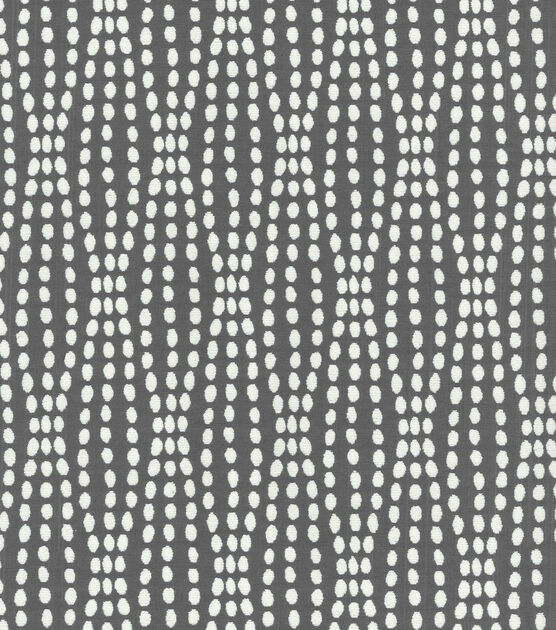 Waverly Upholstery Fabric 55" Strands Charcoal
