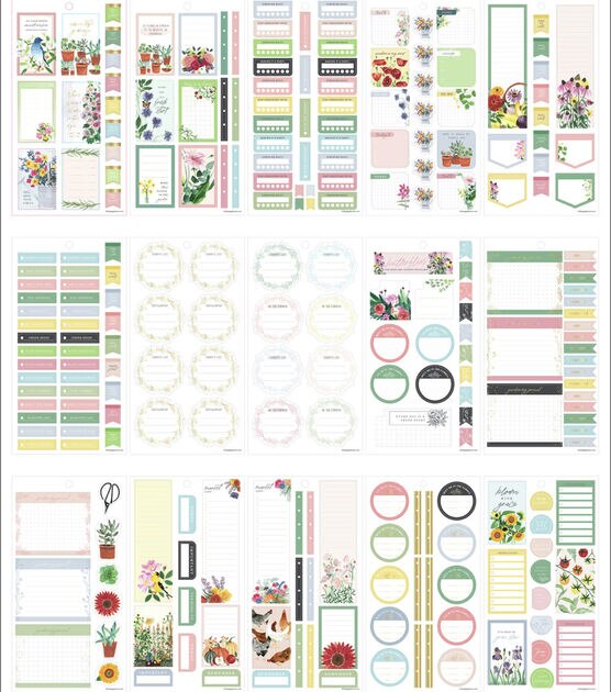 712pc Don't Stop Growing Happy Planner Stickers, , hi-res, image 2