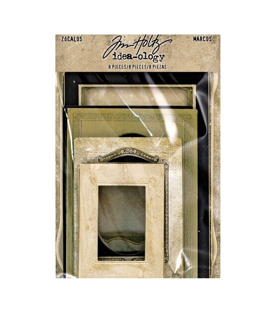 Tim Holtz Idea Ology 8ct Baseboard Frames