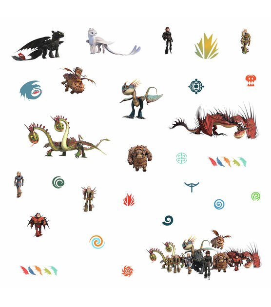 RoomMates Wall Decals How to Train Your Dragon, , hi-res, image 2