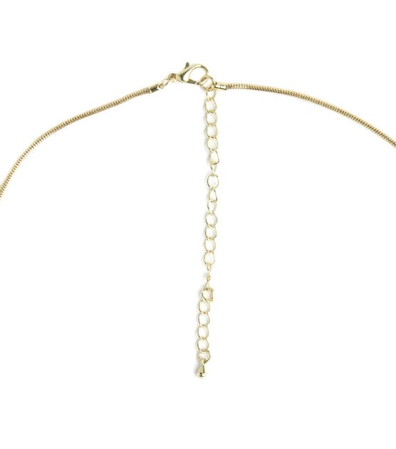 16" Gold Snake Necklace by hildie & jo, , hi-res, image 3