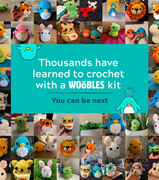 The Woobles 4.5 Howard the Yeti Crochet Kit