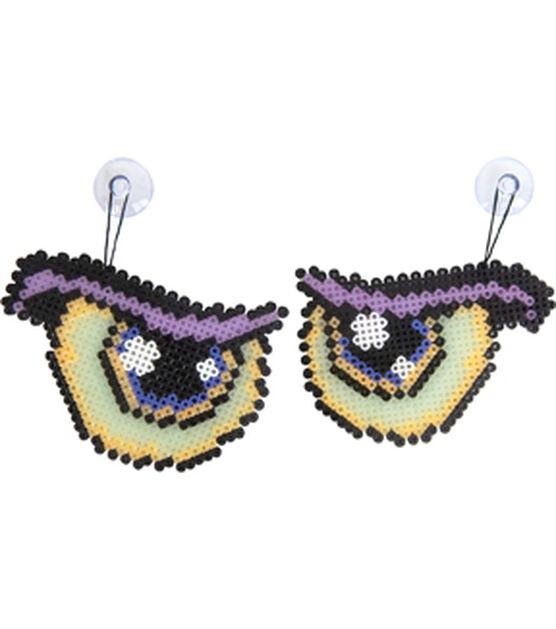 Perler Jack-O'-Lantern and Bat Fuse Bead Kit, Multicolor 1006 Piece
