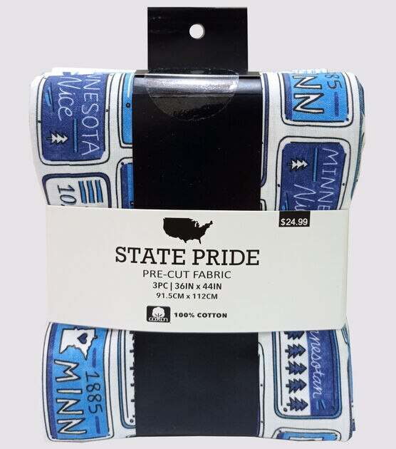 Minnesota State Pride Cotton Fabric Quarter Bundle