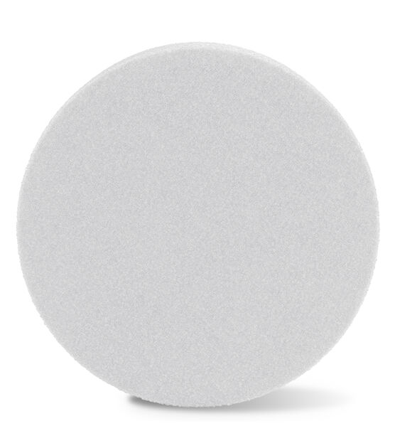 FloraCraft 4" x 8" White CraftFoM Round Cake Form, , hi-res, image 2