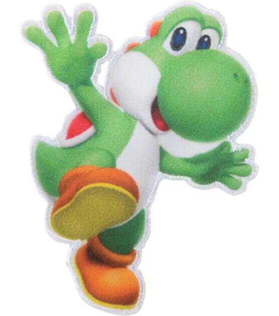 Nintendo 3.5 Super Mario Yoshi Iron On Patch