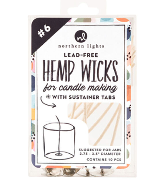 MOOD REVIVAL-HEMP CANDLE WICKS  CANDLE MAKING SUPPLIES CANADA