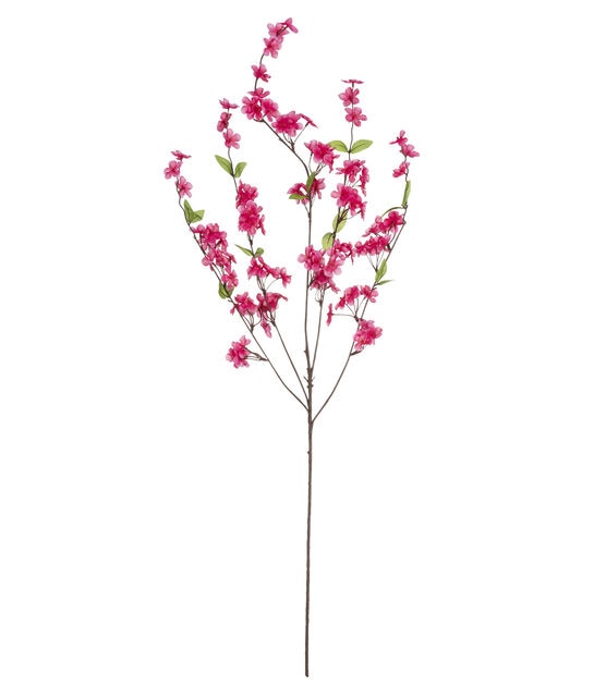 42" Pink Cherry Blossom Stem by Bloom Room