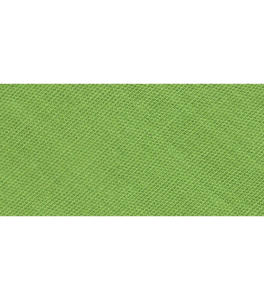 Wrights 7/8" x 3yd Double Fold Quilt Binding, Green Glow, swatch