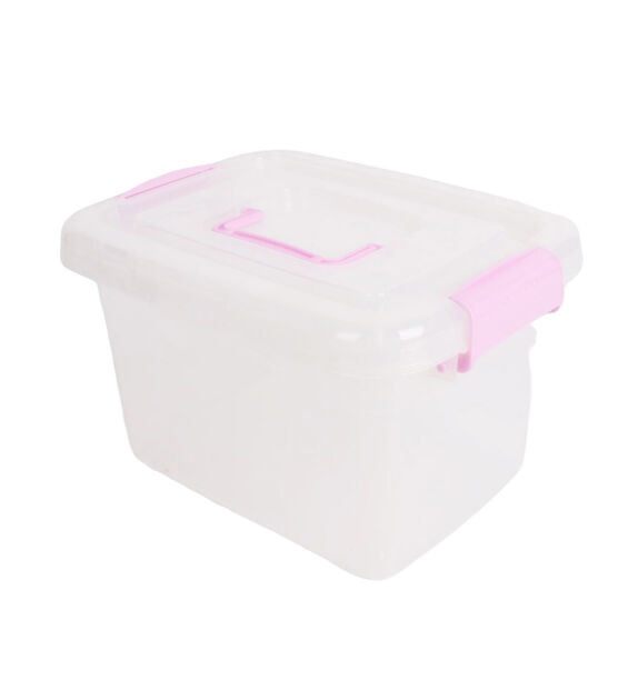 11" x 6.5" Pink & Blue Plastic Storage Boxes 5ct by Top Notch, , hi-res, image 10