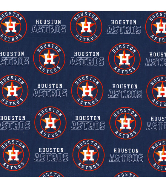 Fabric Traditions Houston Astros Cotton Fabric Logo, , hi-res, image 2