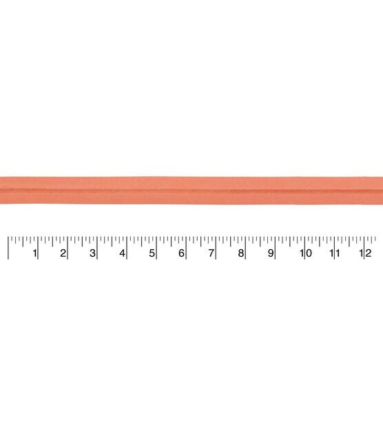 Wrights 1/2 Orange Extra Wide Double Fold Bias Tape, 3 yd