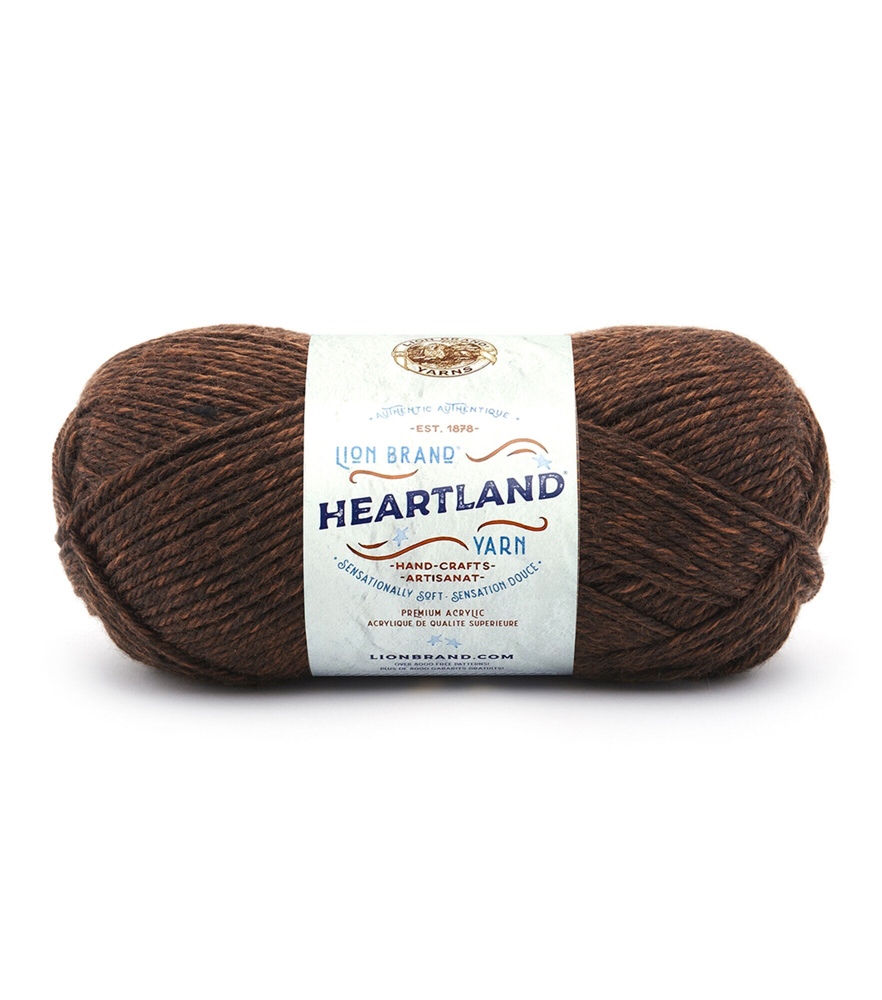 Lion Brand Heartland 251yds Worsted Acrylic Yarn, Sequoia, hi-res