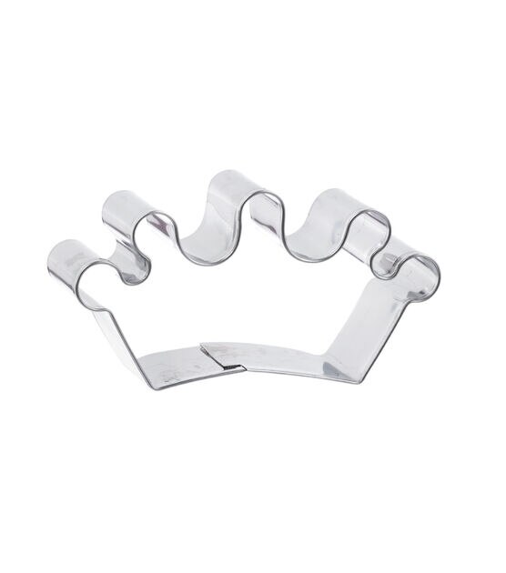 2" x 3.5" Stainless Steel Crown Cookie Cutter by STIR, , hi-res, image 2