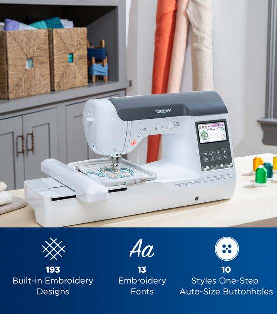 Brother SE2000 Combo Sewing & Embroidery Machine with Artspira App, , hi-res, image 5