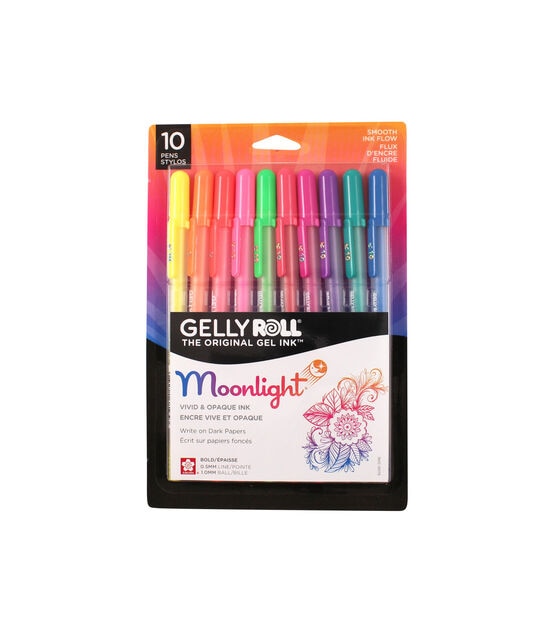 Sakura Gelly Roll Moonlight Medium Pen Set 10pc, , hi-res, image 1