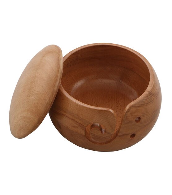 .com: yarn bowls  Wooden yarn bowl, Yarn bowl, Yarn storage