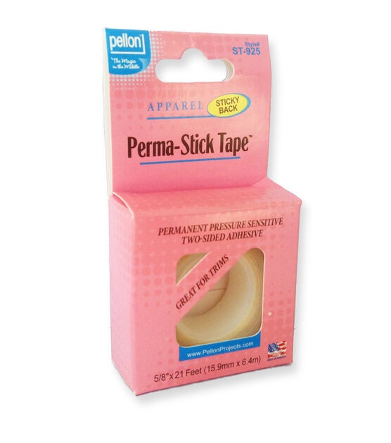 Pellon ST 925 Perma Stick Tape Clear 5/8" x 20ft Packaged