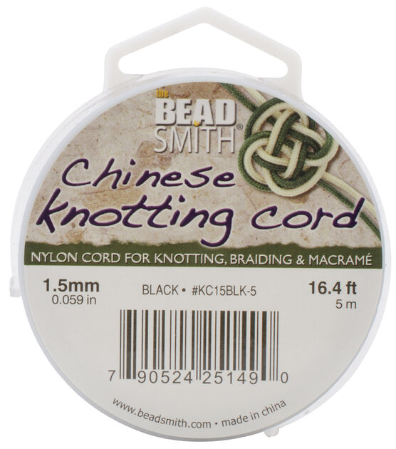 Black  knotting Cord 1.5mm