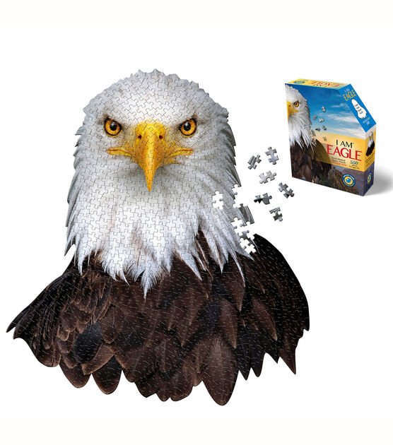 Madd Capp 27" x 30" I Am Eagle Jigsaw Puzzle 550pc