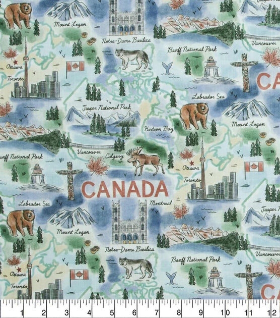Canada Cotton Fabric, , hi-res, image 2