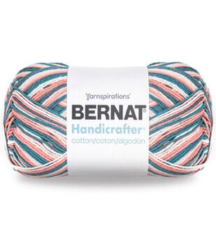 Bernat® Softee® Cotton™ #3 Light Cotton Blend Yarn, Sandstone 4.2oz/120g,  254 Yards (3 Pack)