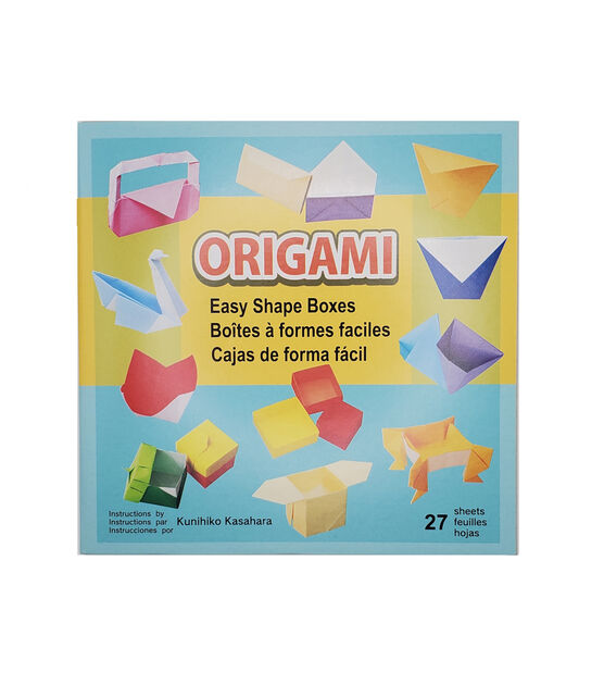 Aitoh 5 7/8 Box & Envelope Origami Paper Kit 27 Sheets