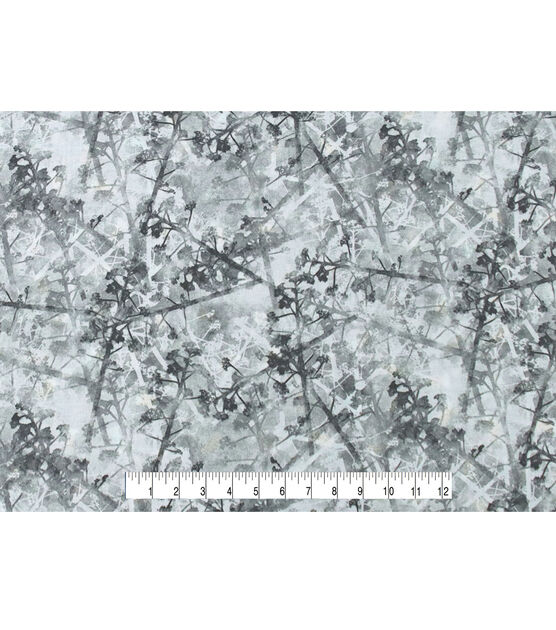 Gray Forest Quilt Cotton Fabric by Keepsake Calico, , hi-res, image 4