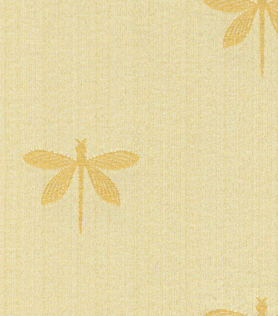 Swavelle Millcreek Multi Purpose Decor Fabric 54"  Imperial Dragonfly Gold