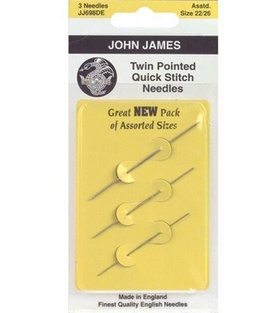 Twin Pointed Tapestry Point Hand Needles 3 Pkg