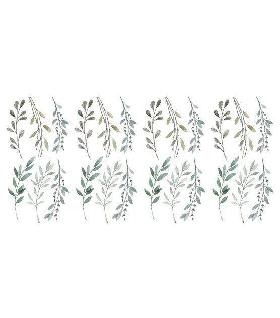 Country Leaves Peel & Stick Wall Decals