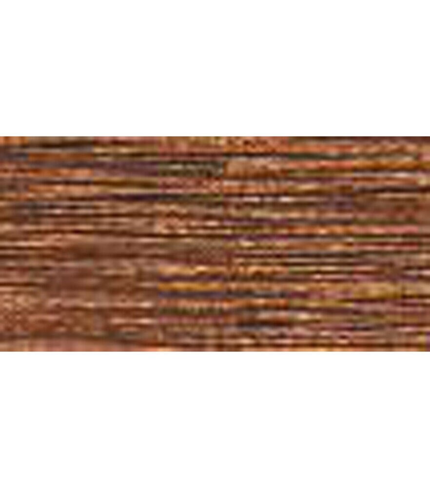 Robison Anton J Metallic Thread 1,000yd, Brown, swatch