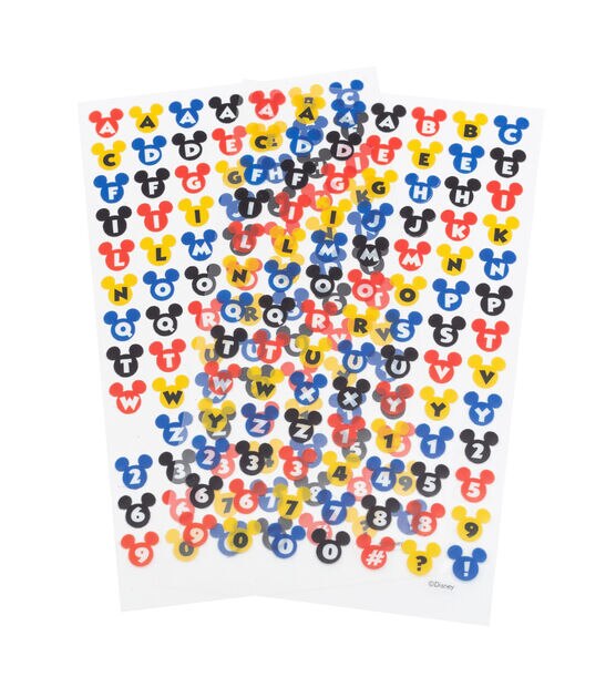American Crafts Stickers Mickey Ears, , hi-res, image 2