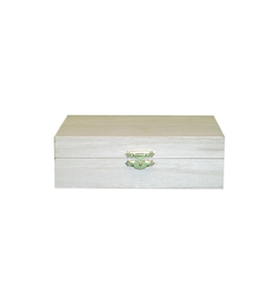 Woodline Works Wooden Box with Latch