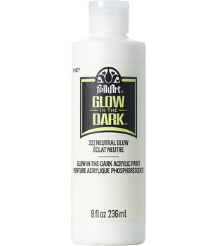 FolkArt 2oz Invisible Glow In The Dark Acrylic Paint