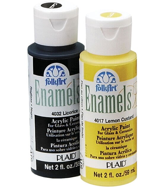 FolkArt Enamel Glass Paint FAQ - Brand - DIY Craft Supplies