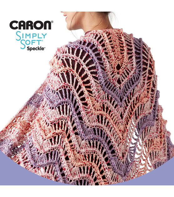 Caron Simply Soft Speckle 235yds Worsted Acrylic Yarn, , hi-res, image 6