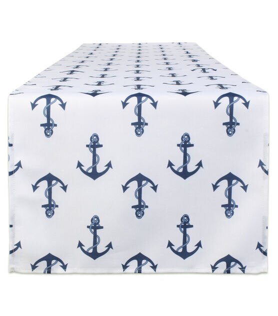 Design Imports Anchors Outdoor Table Runner