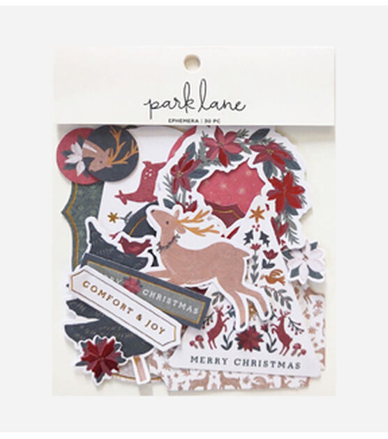 Park Lane New Traditions Ephemera Cardstock Pieces 30ct