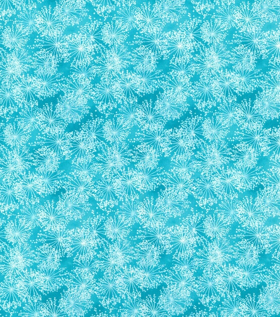 Bursts on Teal Quilt Cotton Fabric by Keepsake Calico, , hi-res, image 2