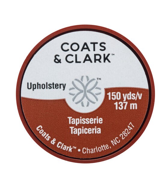 Coats & Clark 150yd Extra Strong 15wt Nylon Upholstery Thread, , hi-res, image 2