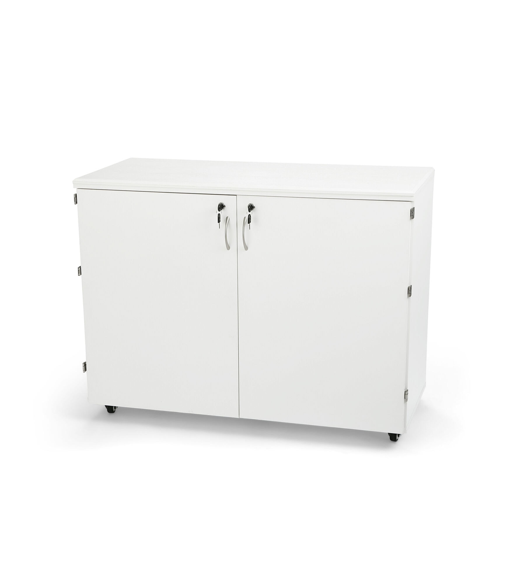 Kangaroo Kabinets Dingo Storage Cabinet and Cutting Table, White, hi-res