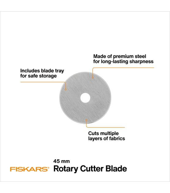 Fiskars 45mm Rotary Blade 2 Pack, , hi-res, image 5
