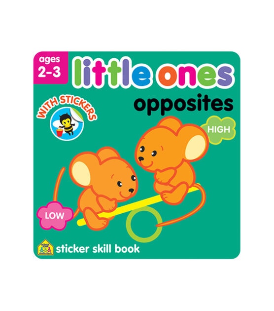 Little Ones Opposites Sticker Workbook