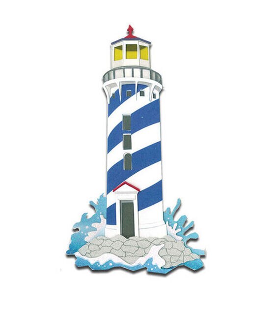 Jolee's Boutique Le Grande Dimensional Sticker Lighthouses