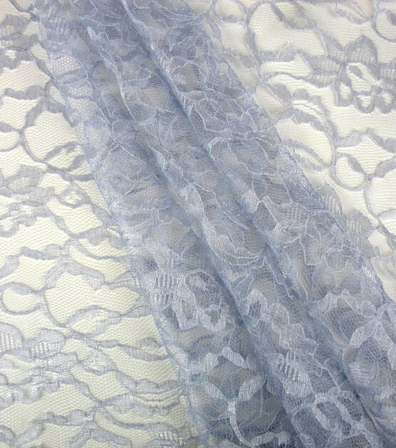 Gray Lace Fabric by Casa Collection, , hi-res, image 3