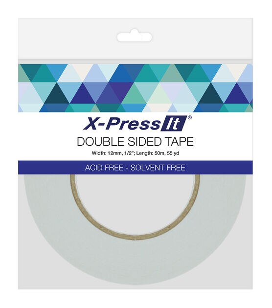 X Press It Double Sided Tape 12mm .5"X55yd