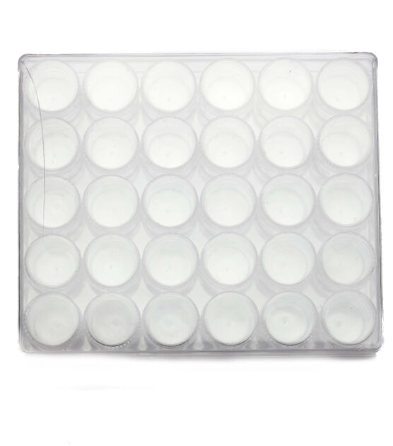 Small Plastic Case Mini Rectangle Clear Beads Collection Containers Box  With Lid for Storage of Tiny Items