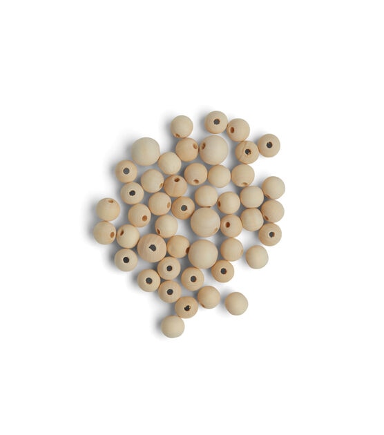 POP! Possibilities Round Wooden Beads, , hi-res, image 2