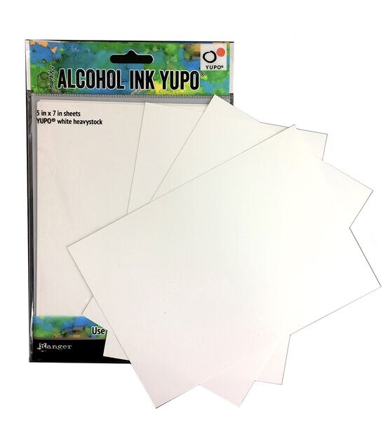 Tim Holtz 5" x 7" Alcohol Ink Yupo Paper 10pk, , hi-res, image 2